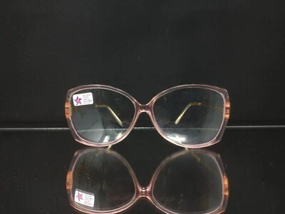 NEW! Vintage OVERSIZED Rose Pink Readers +1.50 Penn Optics Retro Granny Glasses - Image 1 of 4