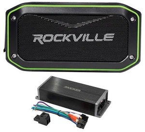 Kicker KPX300.4 4-Kanal 300 W Motorrad Verstärker ATV/UTV + Bluetooth Lautsprecher - Bild 1 von 12