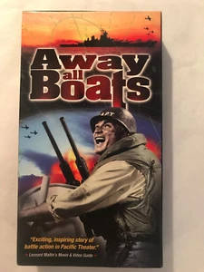 AWAY ALL BOATS VHS JULIE ADAMS LEX BARKER GOODTIMES 1997 - Picture 1 of 2