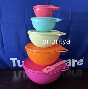 Tupperware Thatsa Medium Junior Extra Mini Mix Classic Schüssel Spatel Set 5 Neu - Bild 1 von 4