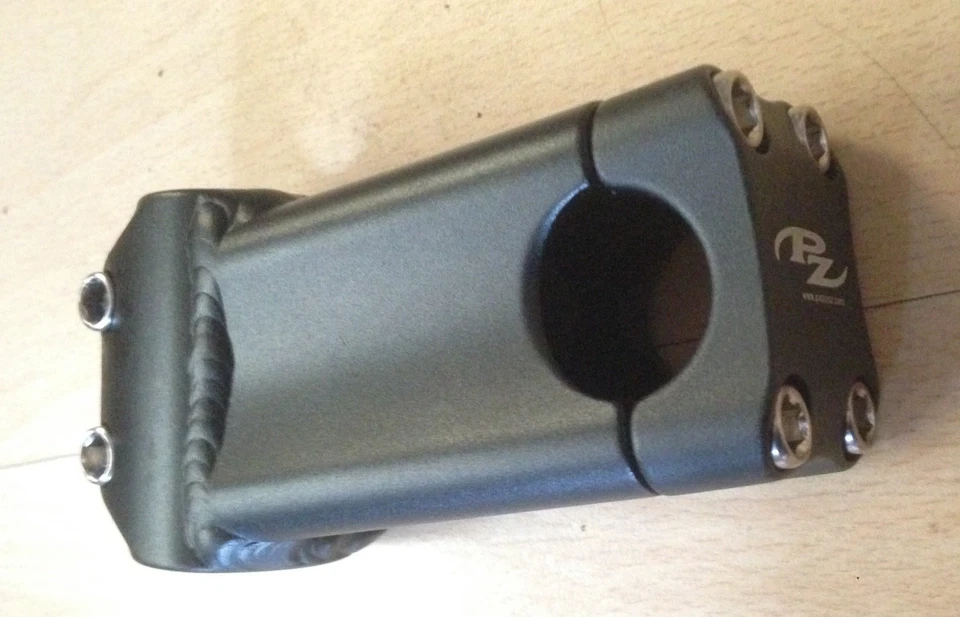 Attacco manubrio bici mountain bike Pazzaz MTB stem handlebar 25.4 80 100 - Immagine 1 di 1