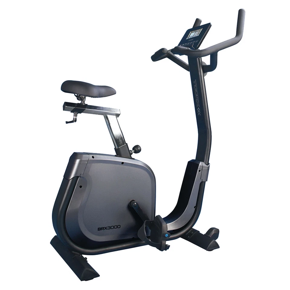 Toorx - Cyclette Ergometro professionale con Accesso Facilitato e Volano 16 kg