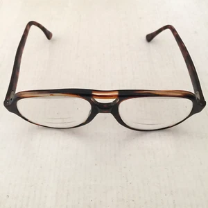 VTG 1960's Titmus Z87 Aviator Eyeglasse brown Tortoise Frames size 54[]18 135 - Picture 1 of 6