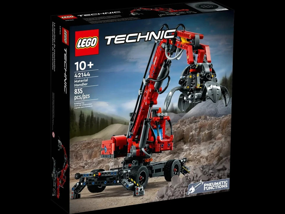 LEGO 42144 Technic Material Handler Set New Sealed Retired Construction Building - Image 1 of 4
