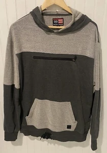 Phat Farm Dark Gray And Light Gray Hoodie Sweater Size Large - Picture 1 of 12