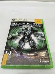 Supreme Commander Xbox 360 CIB W/Manual , Map included - TESTED - Picture 1 of 3