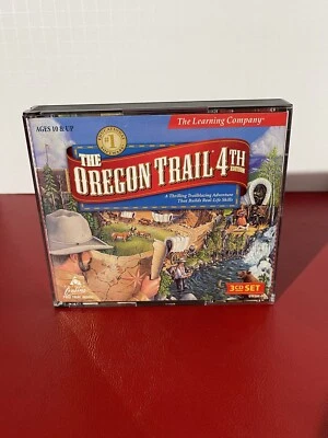 The Oregon Trail 4th Edition The Learning Company for PC - 3 CD ROM set 1999 - Image 1 of 4