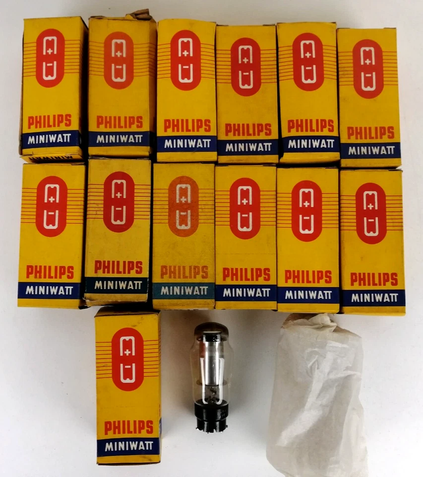 LOTTO 13 VALVOLE - PHILIPS MINIWATT 150C1P - NUOVE CON SCATOLA - Imagen 1 de 4