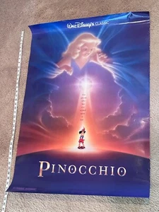 Disney's Pinocchio 40" Inch 2022 Double Side Movie Poster (Disney Jiminy Cricket - Picture 1 of 6