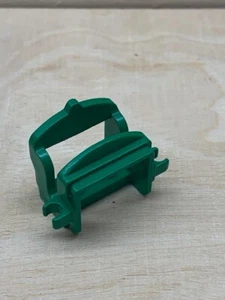 Lego Western Indians Pferde Sattel mit 2 Clips 4491b grün green saddle - Bild 1 von 2