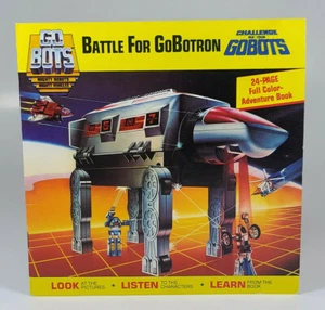 Vintage 1980s Go Bots Book Battle For GoBotron Book Only- No Record - Imagen 1 de 8