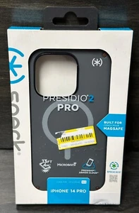 NUEVO Estuche Magnético Speck Presidio 2 Pro Apple iPhone 14 Pro (6.1") Gris Carbón - Imagen 1 de 3
