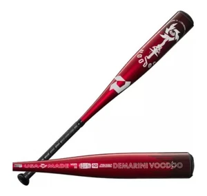 2025 DeMarini Voodoo One USSSA 27/17 -10 Baseball Bat WBD2538010 New W/Receipt - Picture 1 of 1