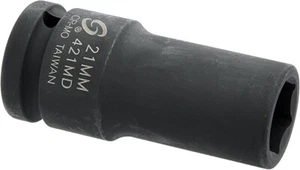 Sunex 421MD 21mm 3/4" Drive 6 Point Deep Impact Socket Metric Tools 6pt MM New - Picture 1 of 1