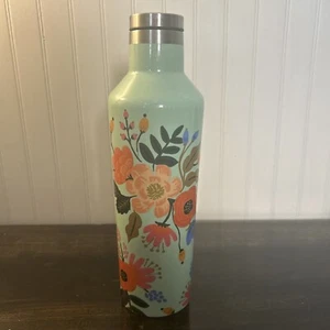 Gewehr Papier Co Korkcycle Becher Papier neuwertig lebendig Blumenmuster 16oz - Bild 1 von 7