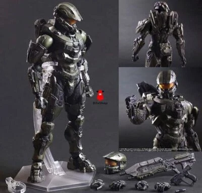 Play Arts Kai Movie HALO 5 MASTER CHIEF Action Figures Accessories Toy Boxed New - Image 1 of 4
