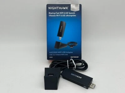 NETGEAR Nighthawk A8000 Tri-Band WiFi6E Wireless USB Adapter - Image 1 of 3