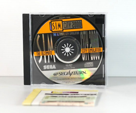 Sim City 2000 - Sega Saturn