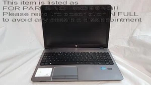 PARTS REMOVED! HP probook 450 15.6" Laptop FULL SPECS UNKNOWN - Picture 1 of 16