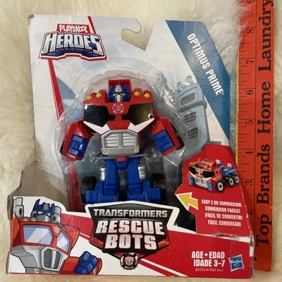 Transformers Playskool Heroes Rescue Bots Optimus Prime New Action Figure 2014 - Image 1 of 4