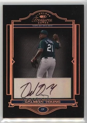 2004 Donruss Timeless Treasures Bronze Signatures /73 Delmon Young #47 Auto - Image 1 of 2