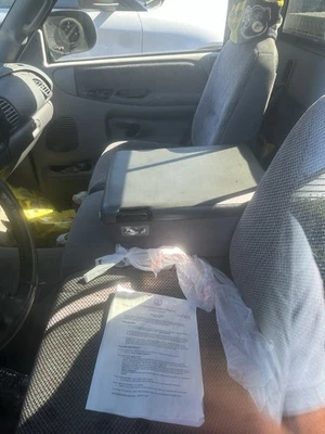 Dodge Ram 1500 2500 3500 2002-2008 consola central delantera asiento de salto gris OEM Foto 1 de 4