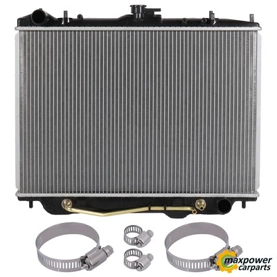 Radiator with Universal Oil Hose Clamps Kit For 98-02 Honda Passport Isuzu Rodeo - Изображение 1 из 4