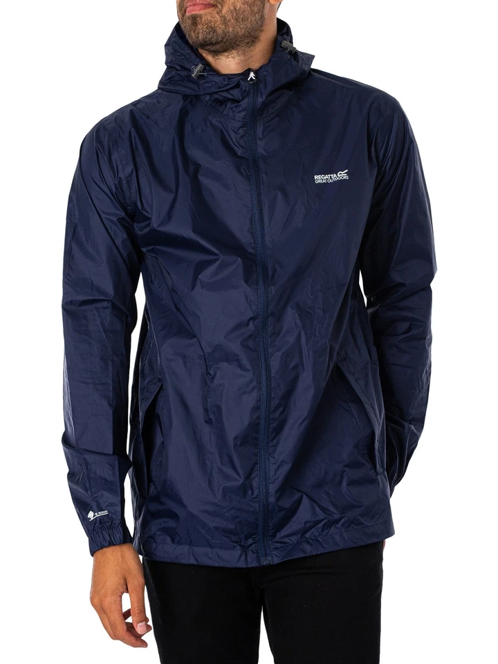 Regatta Men's Pack It III Waterproof Jacket 3XL Navy
