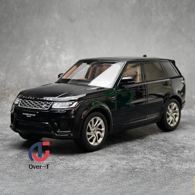 Whelart 1:18 Range Rover Sport 2018 Black Alloy Car Model - Image 1 of 4