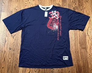 Vintage Marithe Francois Girbaud T Shirt 3XL Hip Hop Embroidered 90s Y2K New NWT - Picture 1 of 4