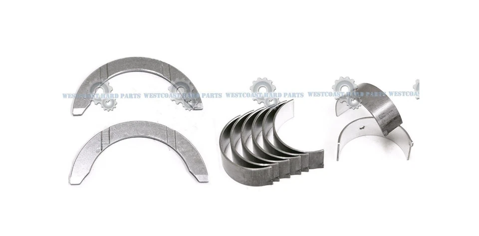 03-10 HONDA CR-V ELEMENT 2.4L 16V DOHC K24A1 K24Z1 MAIN  BEARINGS SET SIZE +20 - Image 1 of 1