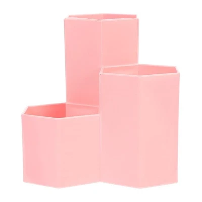  Office Organizer Pencil Holder Desktop Accessory Hexagonal Container - image 1 of 4