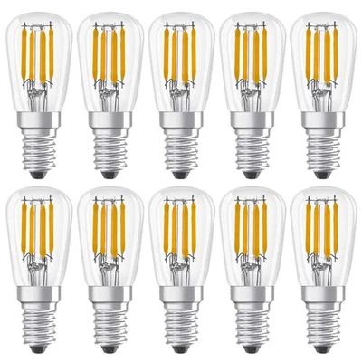 10 x Osram LED Filament T26 Röhre 2,8W = 25W E14 klar Tageslicht 6500K kaltweiß - Bild 1 von 3