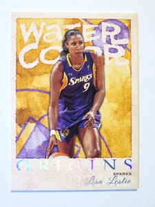 Tarjeta acuarela Lisa Leslie de baloncesto WNBA 2023 Panini Origins #5 Sparks - Imagen 1 de 2