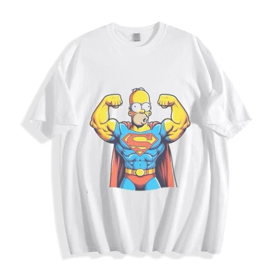 Camiseta Super Homer Hero - Camiseta Unisex Diseño Epic Musclebound Foto 1 de 4