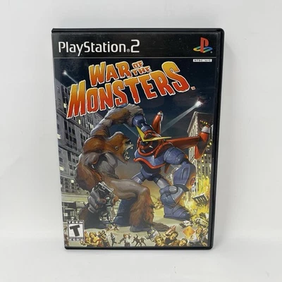 War of the Monsters Sony PlayStation 2 PS2 CIB w/Manual & Poster - Tested - Image 1 of 4