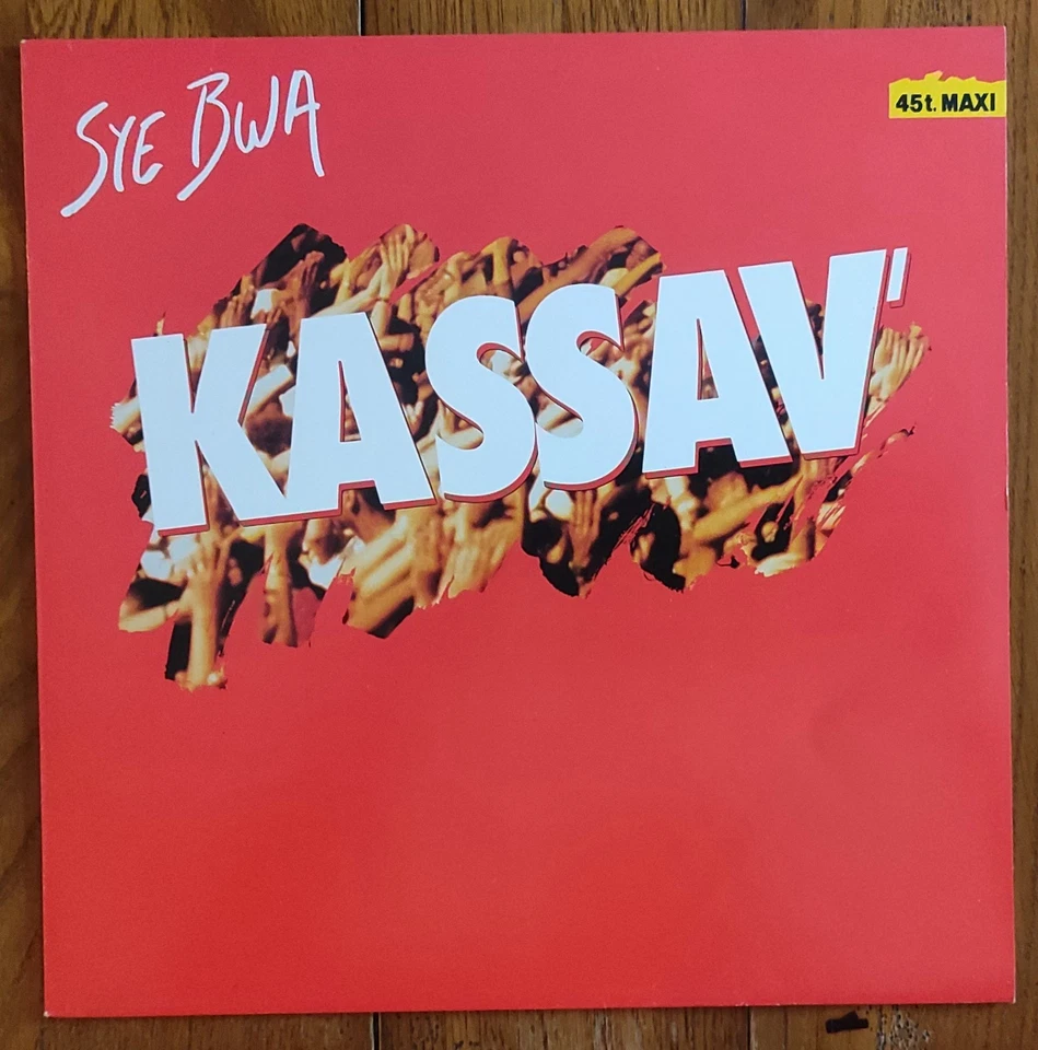 DISQUE VINYLE MAXI 45t 12" KASSAV' « Syé bwa » ZOUK HOLLAND 1987 - Photo 1/3