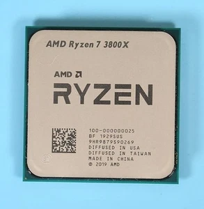 AMD Ryzen 7 3800X R7-3800X 3.9GHz 8Core 16Thr 32MB 105W AM4 CPU Processor - Afbeelding 1 van 1