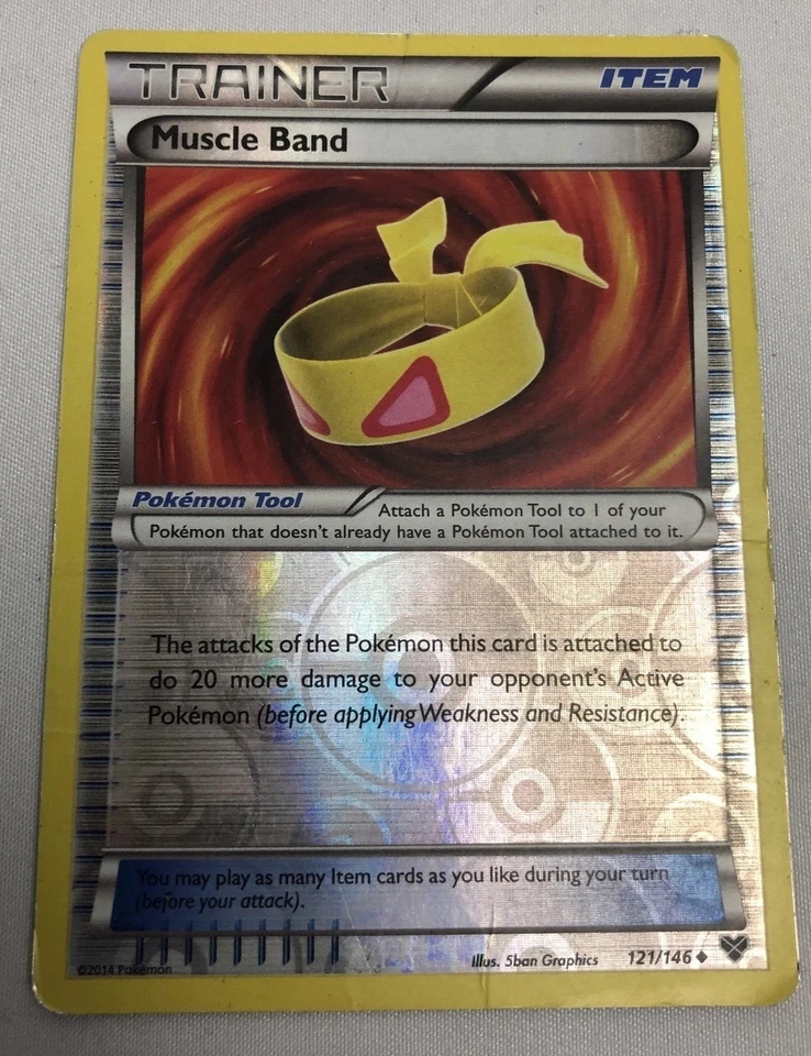 Pokémon TCG Muscle Band Pokemon Promos 121/146 Promo Reverse Holo - Image 1 of 1