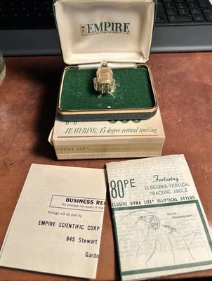 Cartucho Empire 880PE lápiz elíptico nuevo stock antiguo Foto 1 de 4