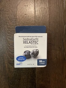 AZLA SednaEarfit XELASTEC Earphone TPE Detachable Eartips-SS-2Pairs-READ - Picture 1 of 2