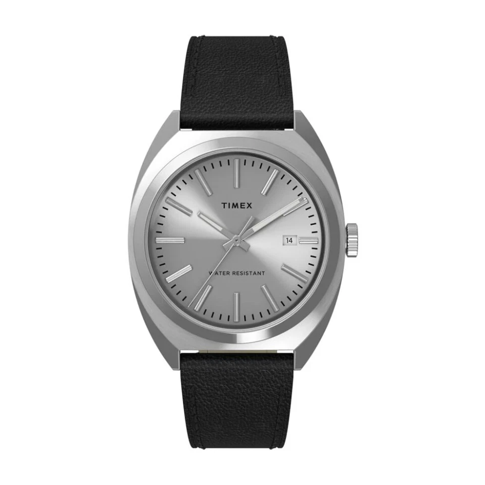 Orologio Uomo TIMEX MILANO TW2U15900 Vera Pelle Nero - Imagen 1 de 1