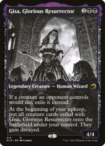 MTG Gisa, Glorious Resurrector (314/553) Innistrad Midnight Hunt LP - Picture 1 of 1