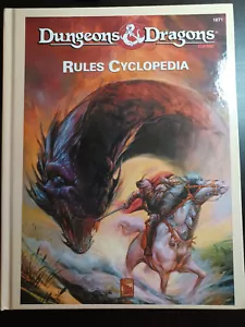 HARDCOVER Dungeons and Dragons Rules Cyclopedia (Basic) BECMI - Imagen 1 de 3