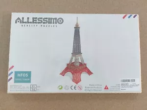 Mini Torre Eiffel 96 Pezzi Puzzle Legno Legno NUOVO Allessimo Reality - Foto 1 di 6