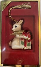 Lenox bone china Rudolph ornament 2nd in series excellent condition