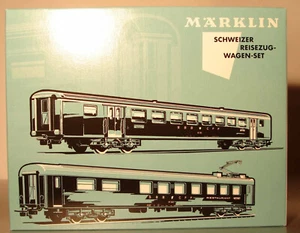 Märklin HO:  40661 SBB Reisezugwagen  Set *Tin Plate*    OVP - Bild 1 von 2