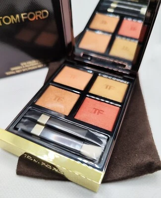 TOM FORD Quad Eyeshadow Creme 41 Peach Dawn Full Size ~New - Image 1 of 3