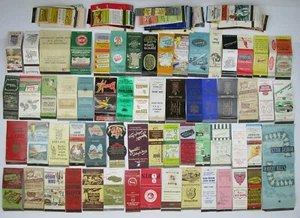 Vintage Matchbook Covers Mixed Lot Over 100 Hotel Restaurant Mostly California - Picture 1 of 8