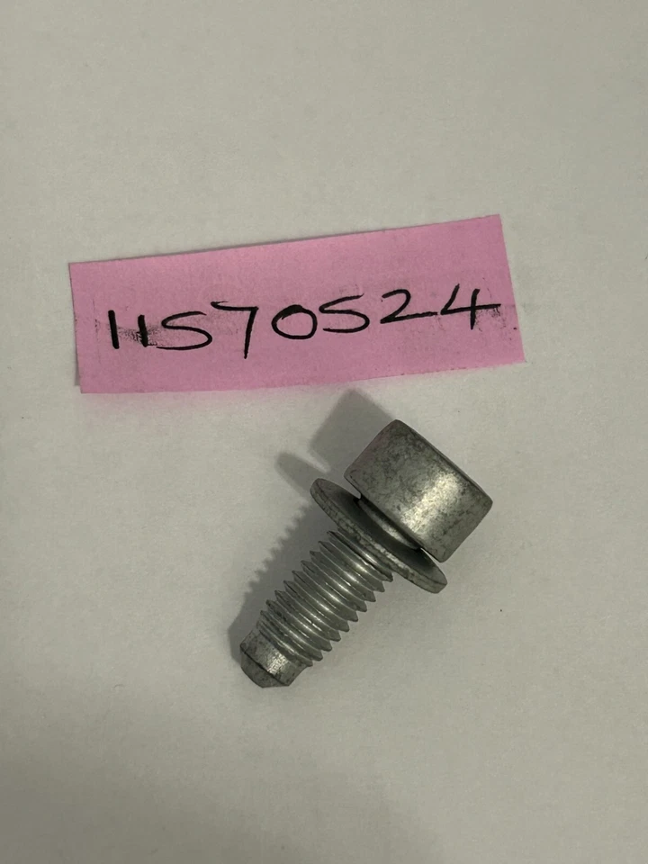 GENUINO FIAT ALFA ROMEO TORNILLO PERNO Y ARANDELA PIEZA OE NO: 11570524 Foto 1 de 1